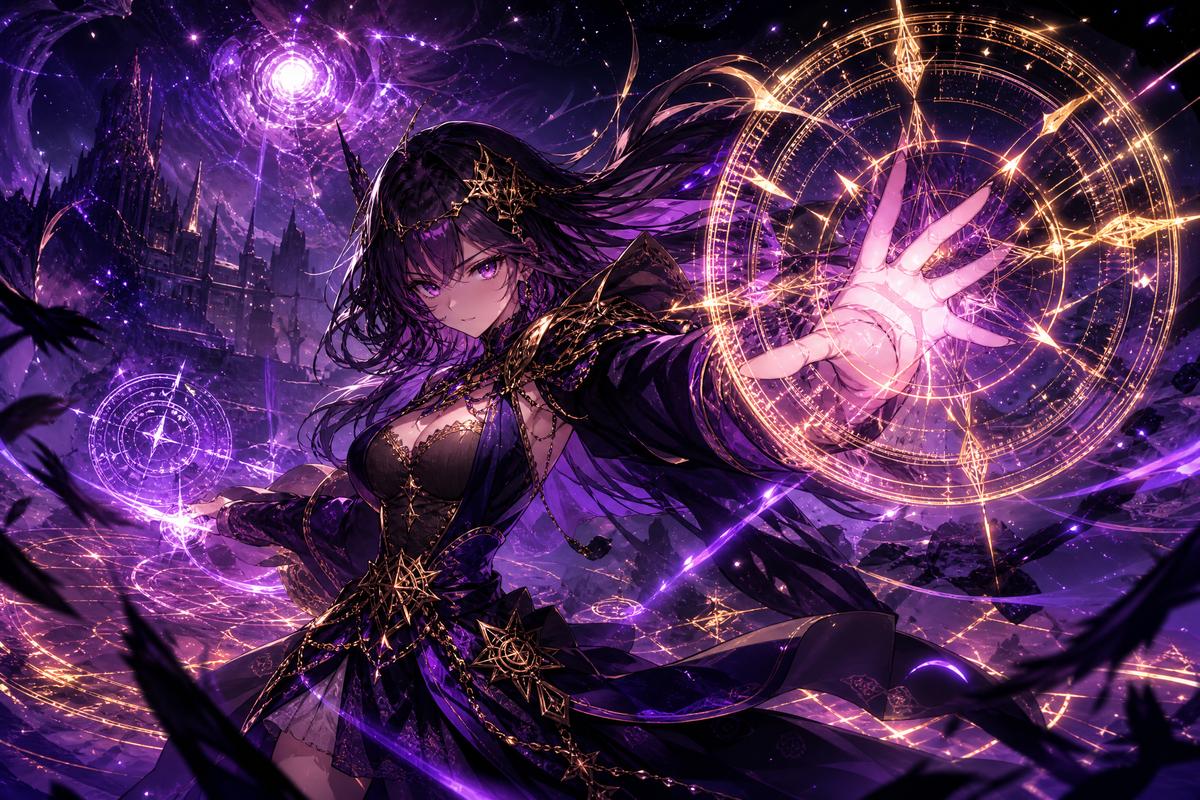 网红主播动漫-星辰法师奇幻动漫