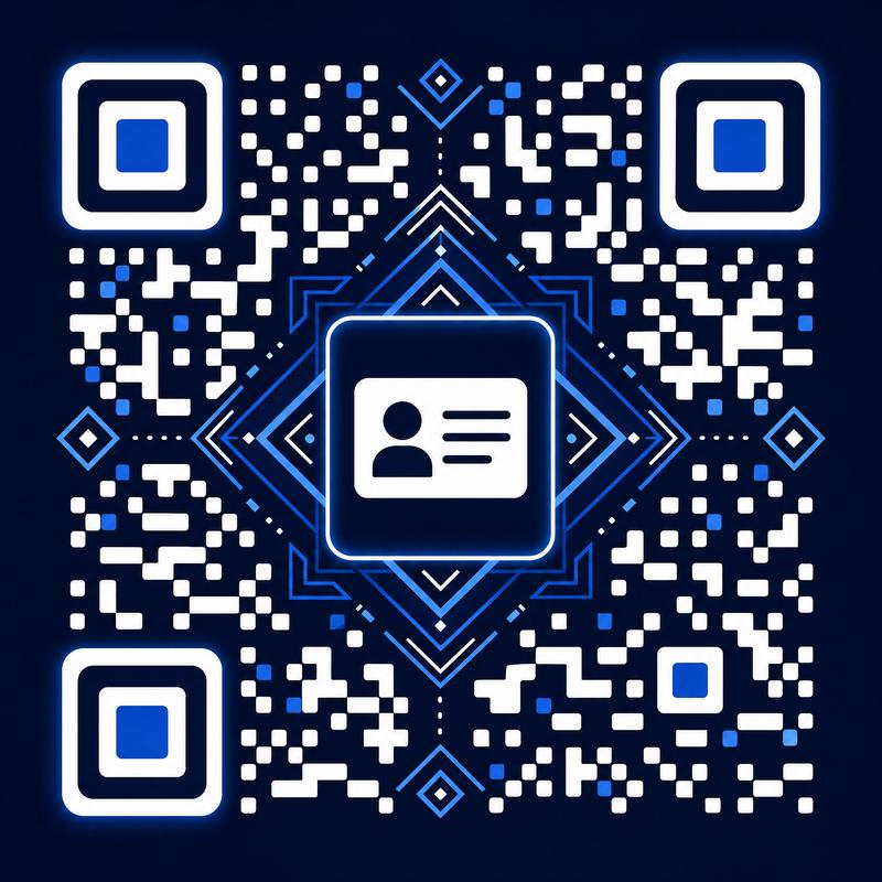 网红主播商务合作二维码
